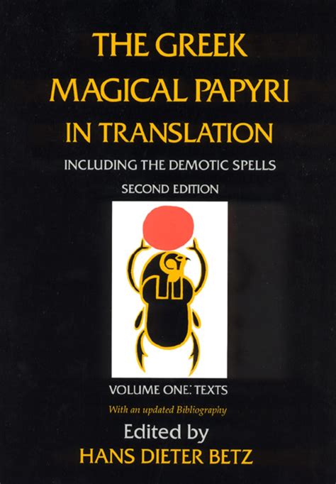 The greek magical papyri